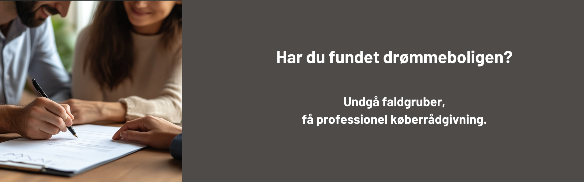 Tryg bolighandel, få køberrådgivning når du skal købe hus